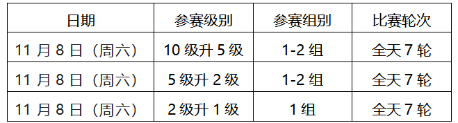 2025年北京市“盛韵杯”业余围棋级位赛补充规定及分组名单